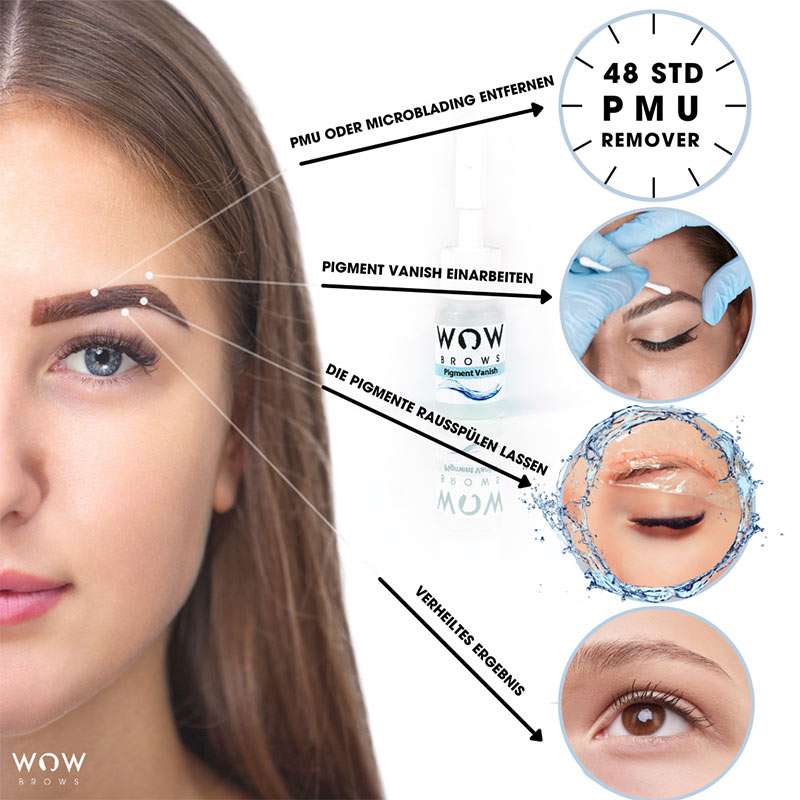 Microblading Vanish. Microblading und Permanent Make Up Entfernung