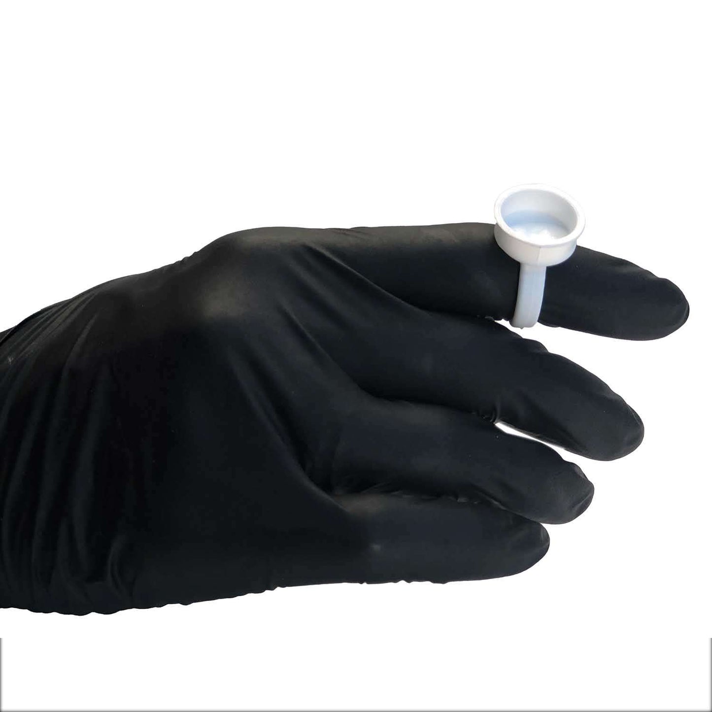Ring Farbtopf Beispiel an der Hand