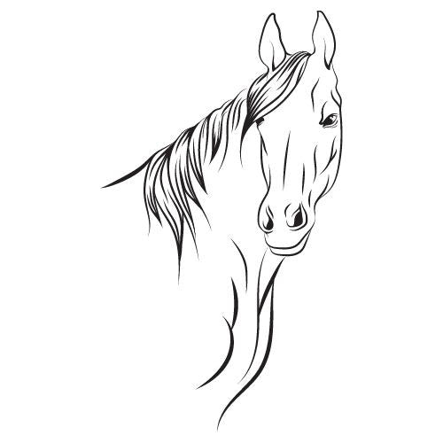 Tiermotive Vorlagen für Fineline Tattoo