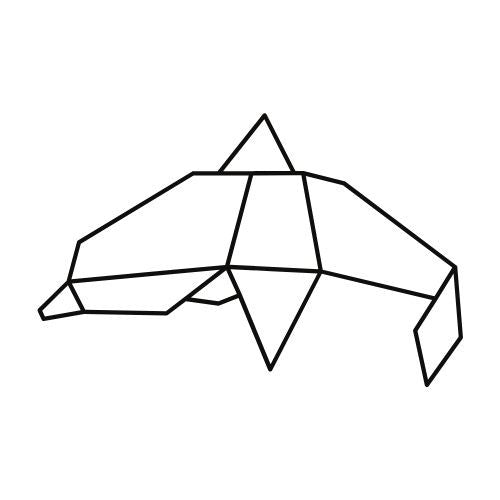 Origami Vorlagen für Fineline Tattoo