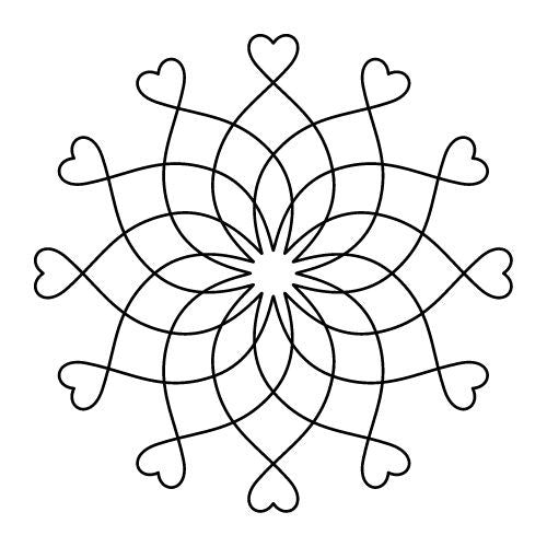 Mandala Vorlagen für Fineline Tattoo