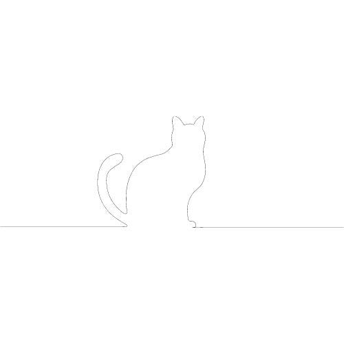 One Line Vorlagen für Fineline Tattoo