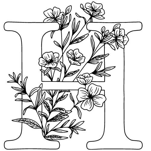 Buchstaben Vorlagen für Fineline Tattoo