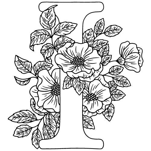 Buchstaben Vorlagen für Fineline Tattoo