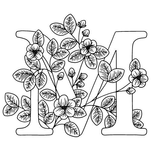 Buchstaben Vorlagen für Fineline Tattoo