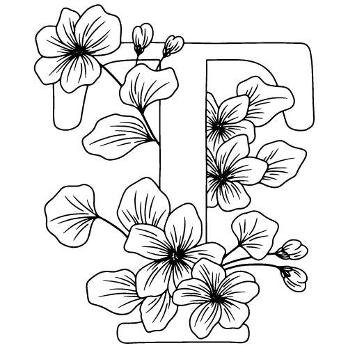Buchstaben Vorlagen für Fineline Tattoo