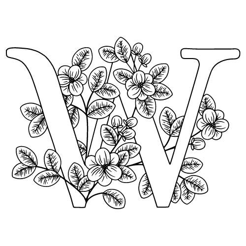 Buchstaben Vorlagen für Fineline Tattoo