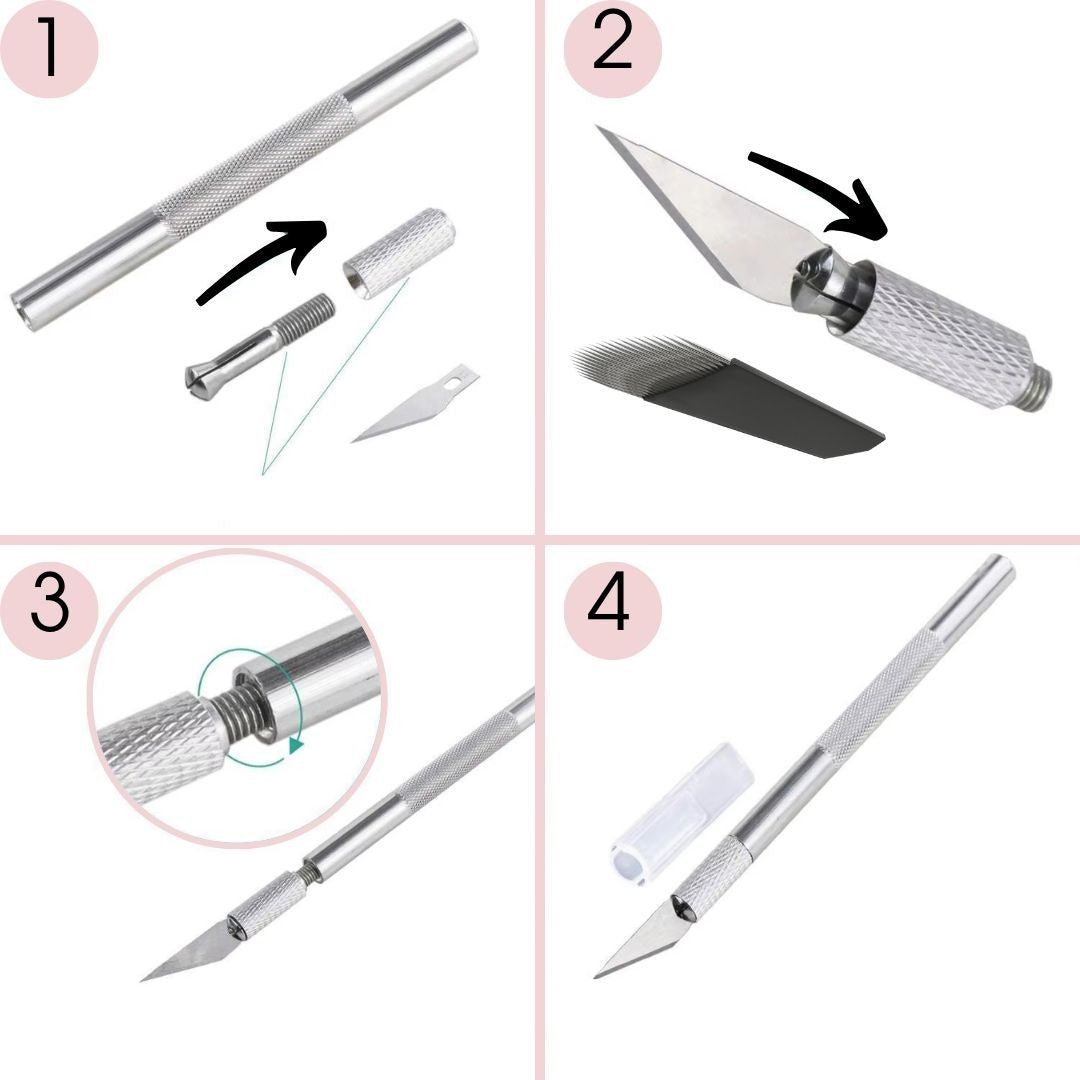 12-teiliges Eyebrow Masterclass Training Kit INKL. MASCHINE