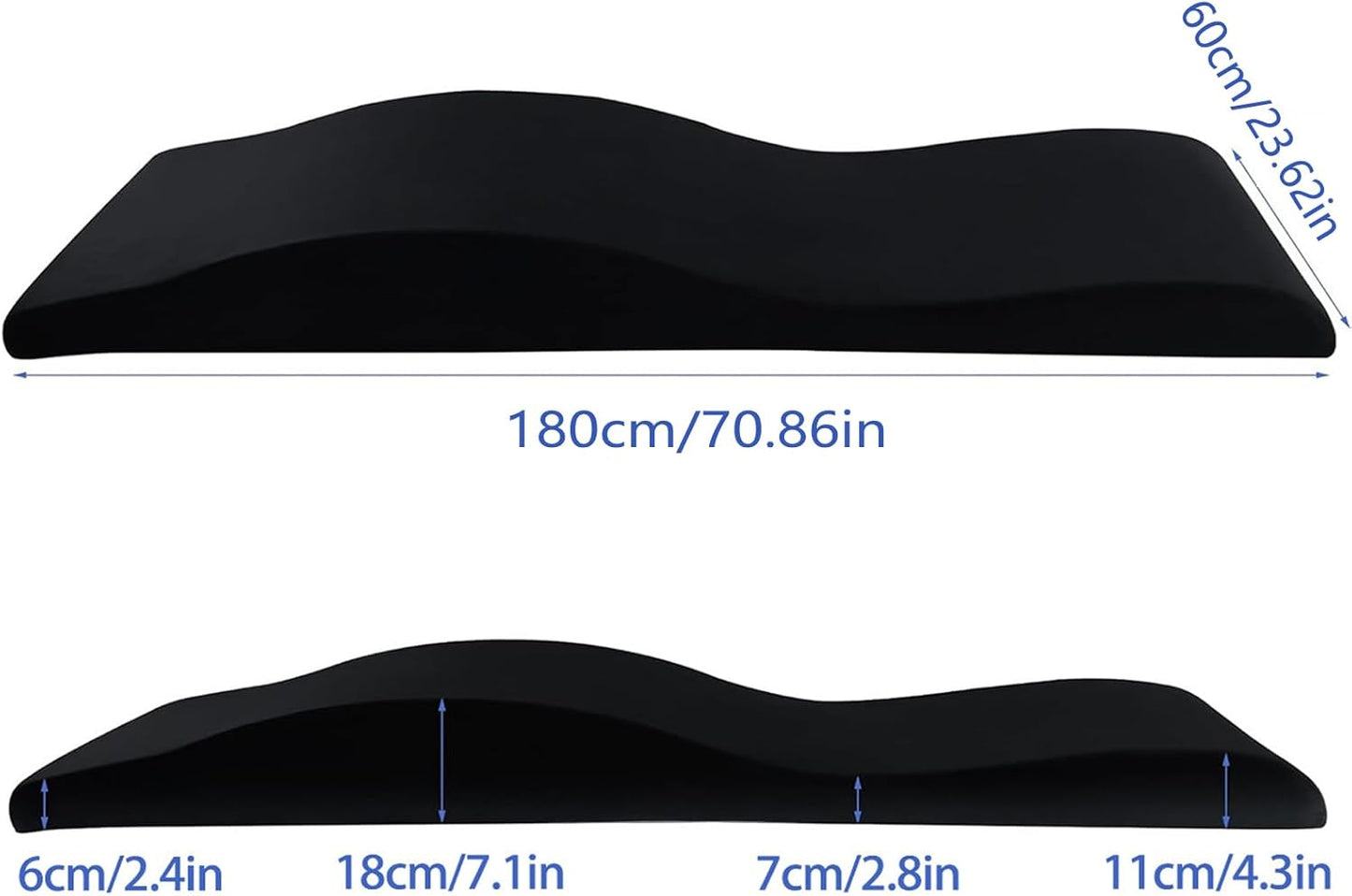 ergonomischer Topper für Kosmetikliege