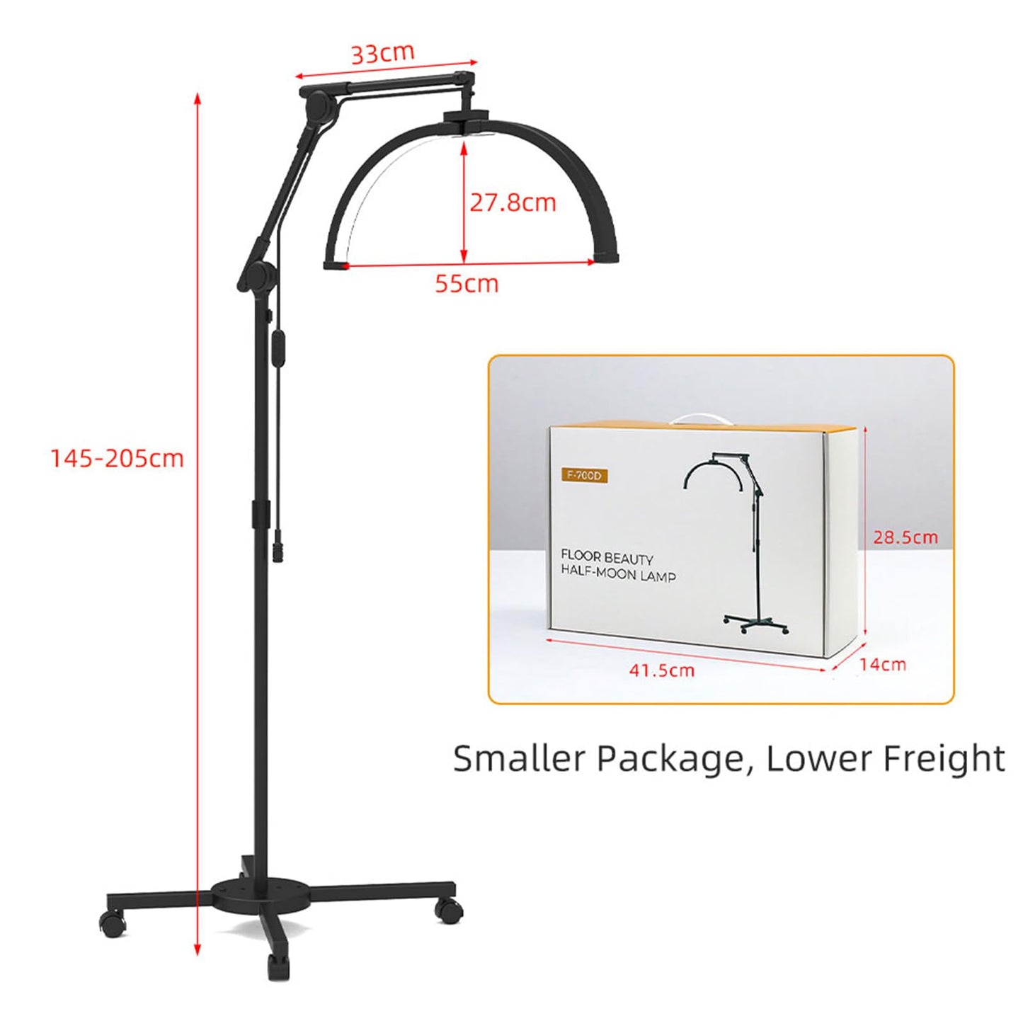 Halbmond Lampe