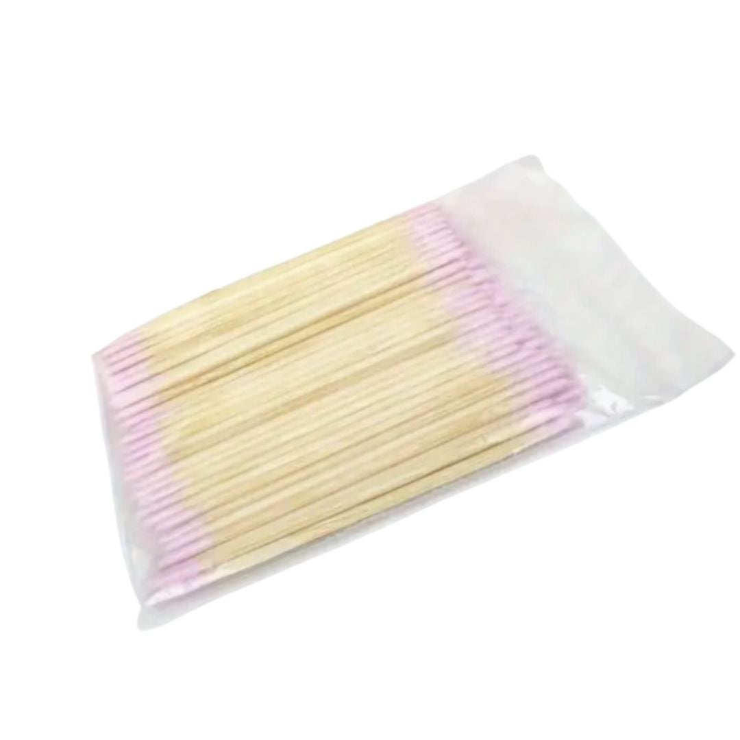 Holz Wattestäbchen Doppelspitze