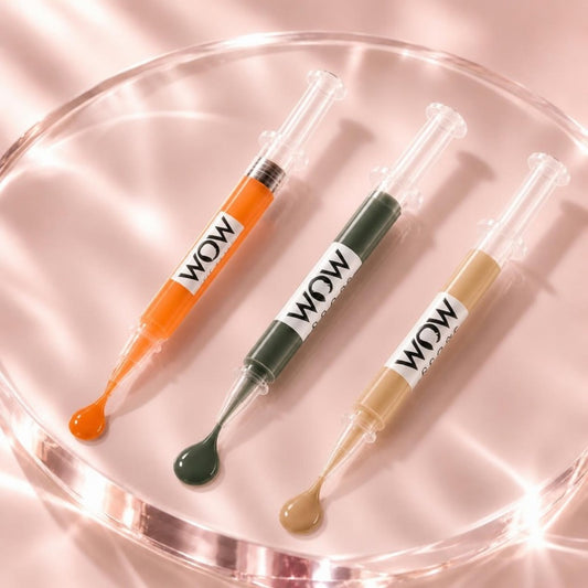 3er Set Korrekturpigmente Warm Up, Cool Down und Camouflage, 3 x 1 ml