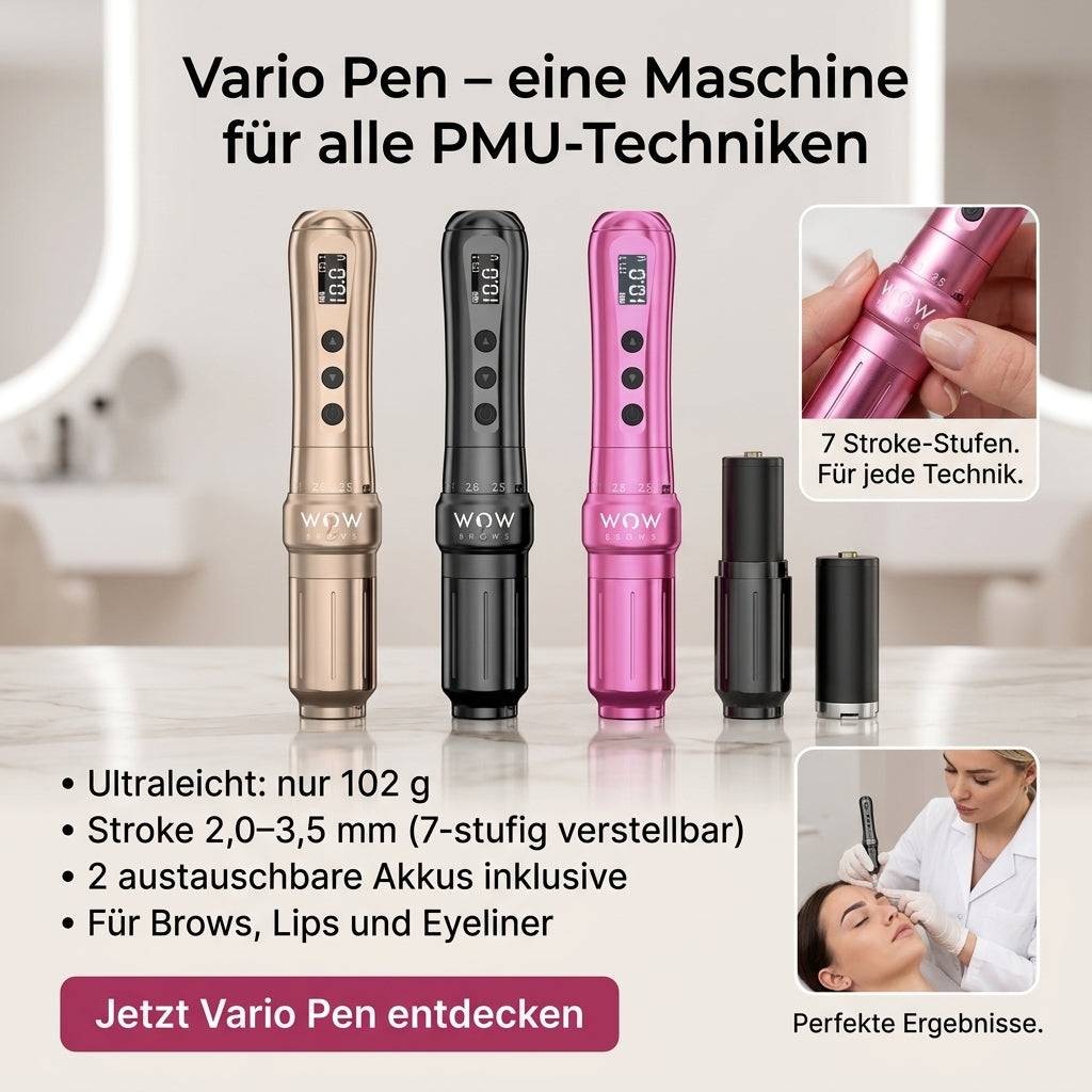 Vario Pen PMU Maschine mit flexiblem Stroke (ULTRALEICHT!)