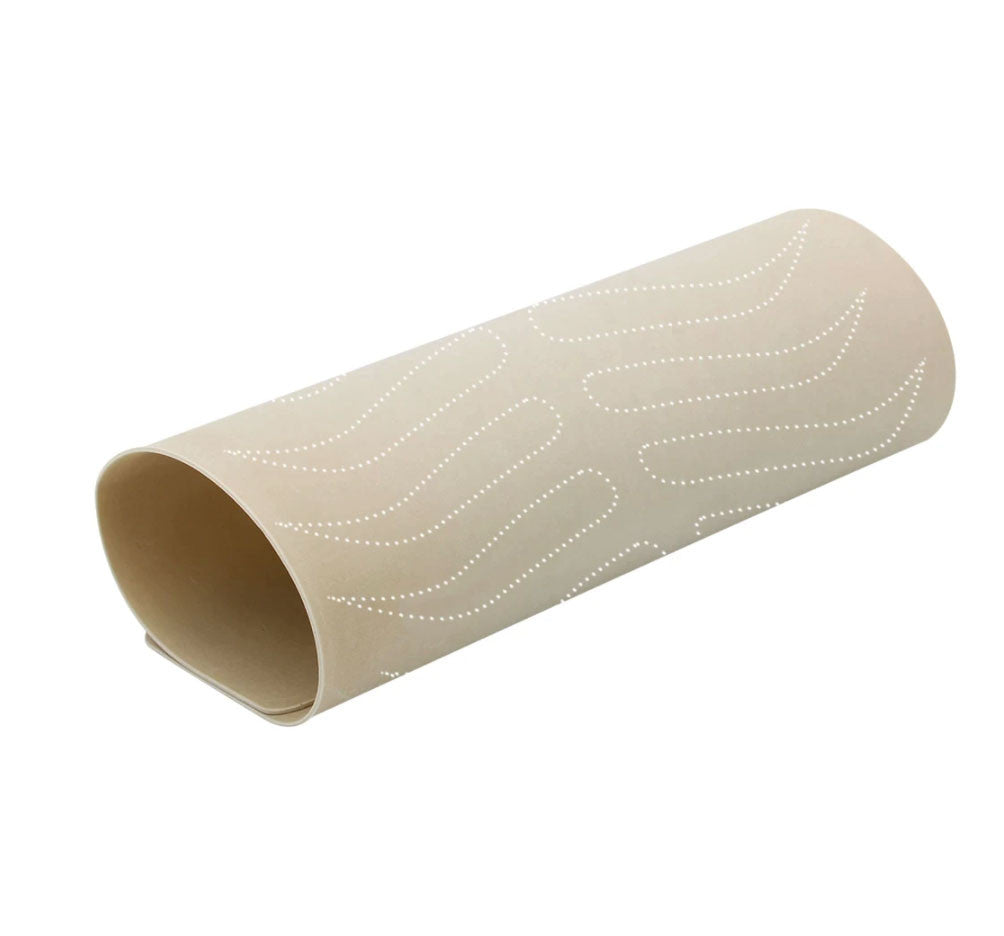 Übungshaut Augenbrauen mit vorgezeichneten Outlines.