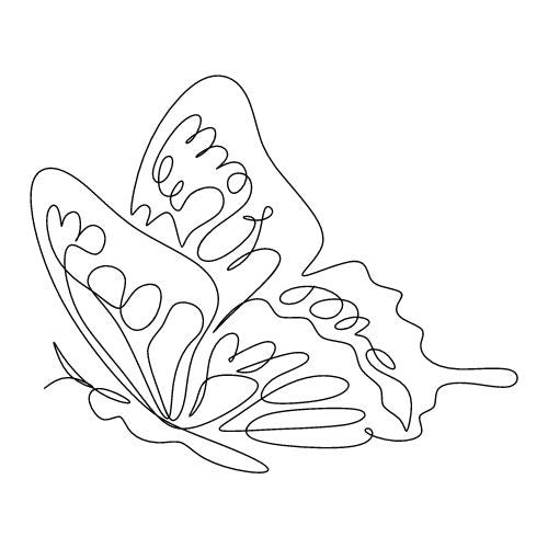 Tiermotive Vorlagen für Fineline Tattoo