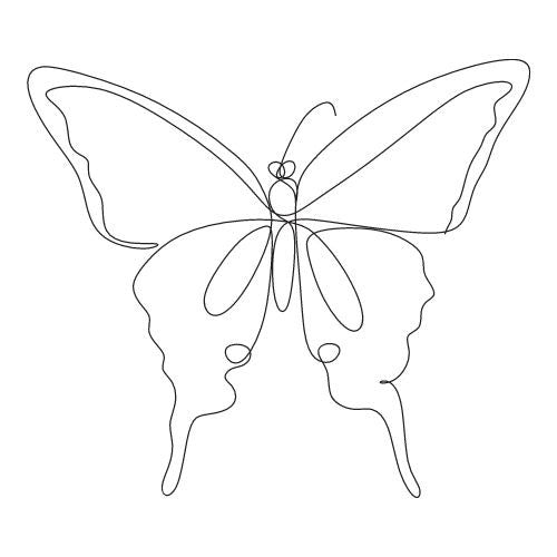 Tiermotive Vorlagen für Fineline Tattoo