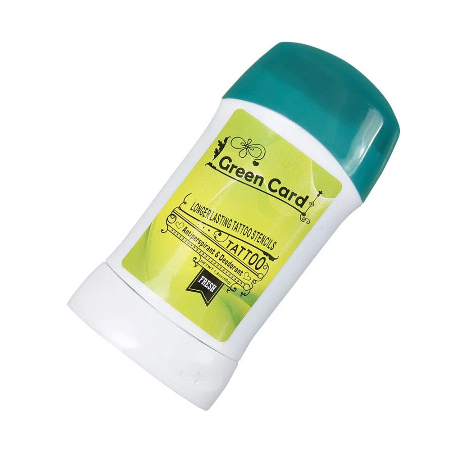 Tattoo Transfer Creme Green Card