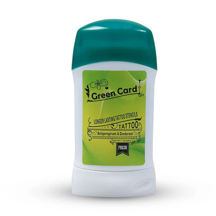 Tattoo Transfer Creme Green Card
