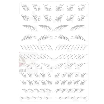 Härchenzeichnung Übungshaut