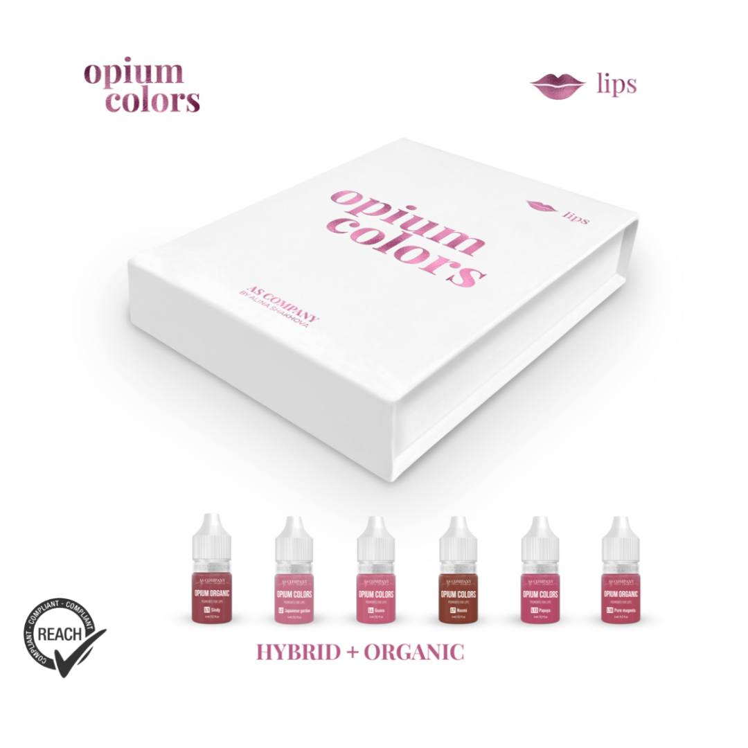 AS Opium Colors Lips Set