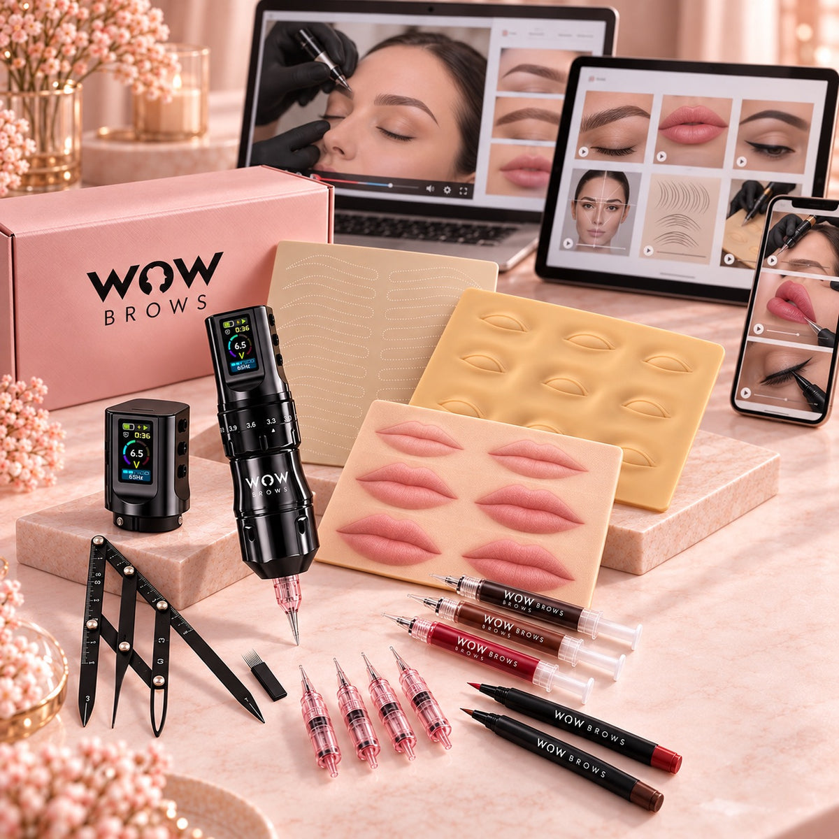 All In One 4 in 1 Brows, Lips, Eyeliner PMU & Microblading Onlinekurs inkl. Zertifikat
