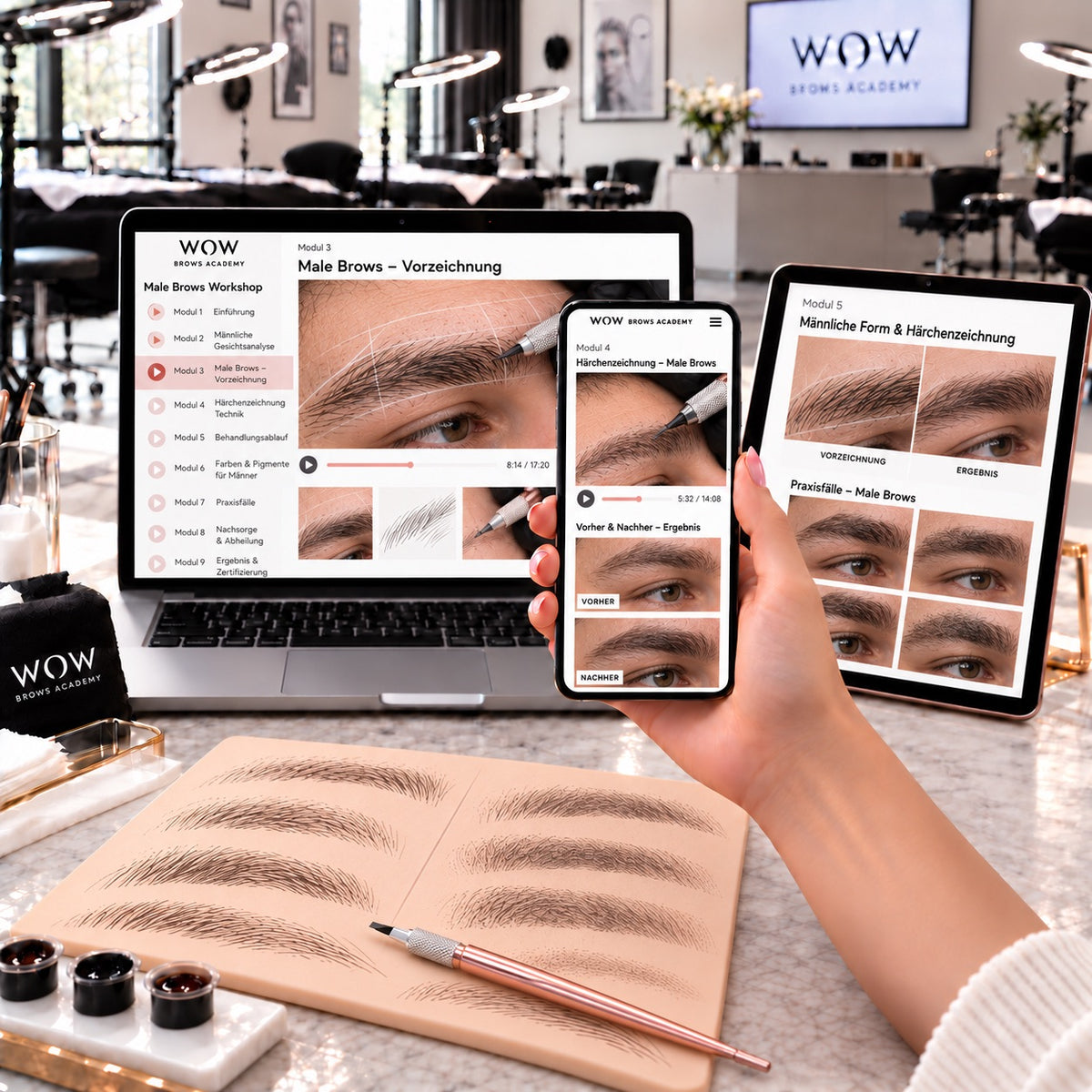 Male Brows Workshop