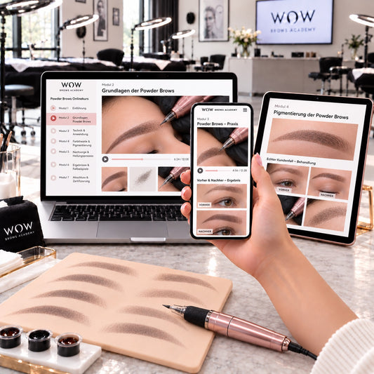 Powderbrows Onlinekurs inkl. Zertifikat