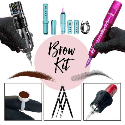 12-teiliges Eyebrow Masterclass Training Kit INKL. MASCHINE