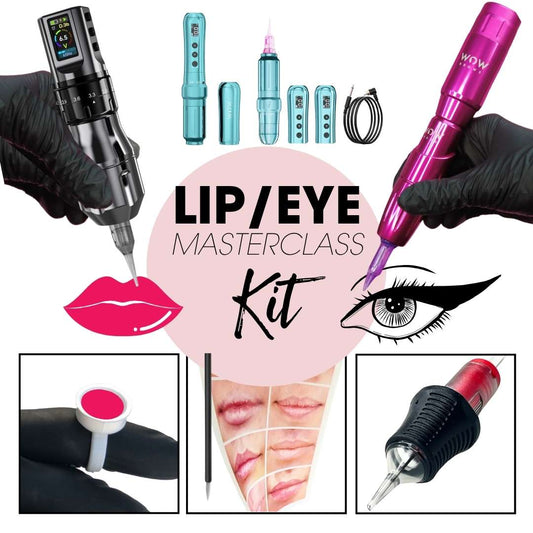 Eyeliner & Lippen Trainings Kit INKL. PMU MASCHINE