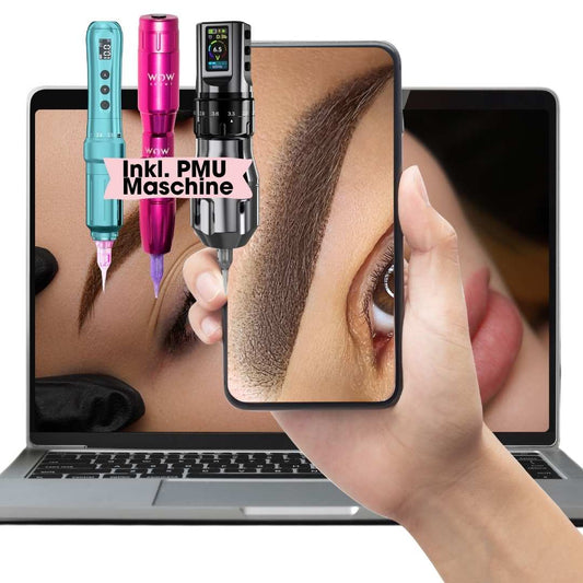 Powderbrows Onlinekurs inkl. Zertifikat und Trainingskit (& Maschine)