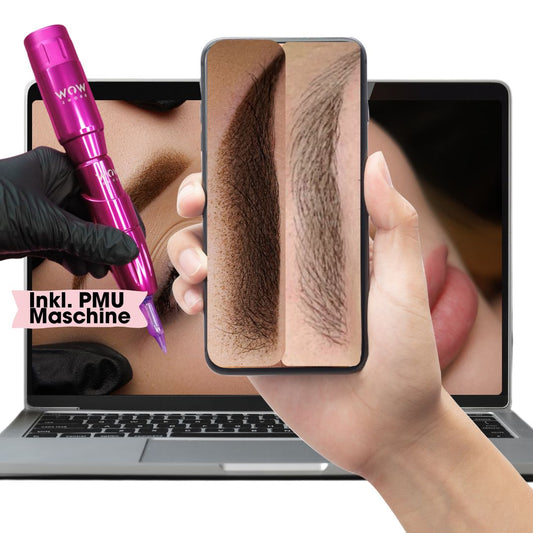 Eyebrow Online Masterclass Microblading & Powderbrows inkl. Zertifikat und Maschine