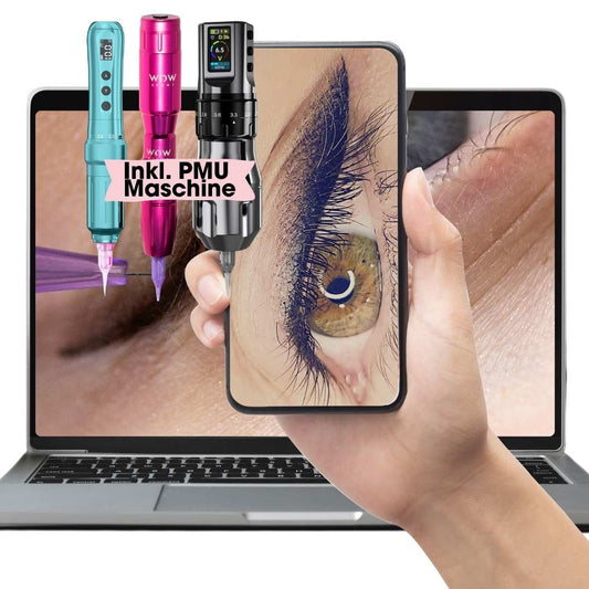 Eyeliner PMU Onlinekurs inkl. Zertifikat und Trainingskit (& PMU Maschine)