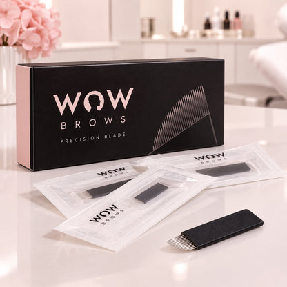WOWbrows Precision Blade – Verpackung mit einzeln versiegelten Blades